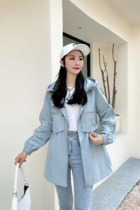 春季新品风衣图片