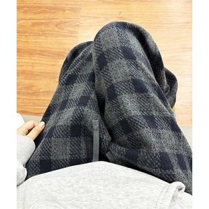 美式高街潮流宽松休闲裤阔腿直筒裤A086-HK52130-加绒P55常规P45图片