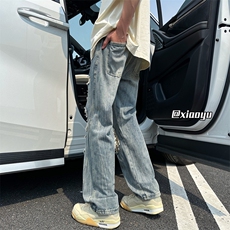 XZ616夏季新款破洞牛仔裤休闲九分裤TY2490P65控78，男装牛仔裤，星座512A（原616）