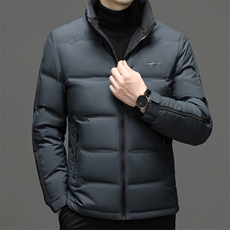 SNNYR89678秋冬新款2023年男士休闲羽绒服加厚保暖夹克外套P225，男装羽绒服，电商B360