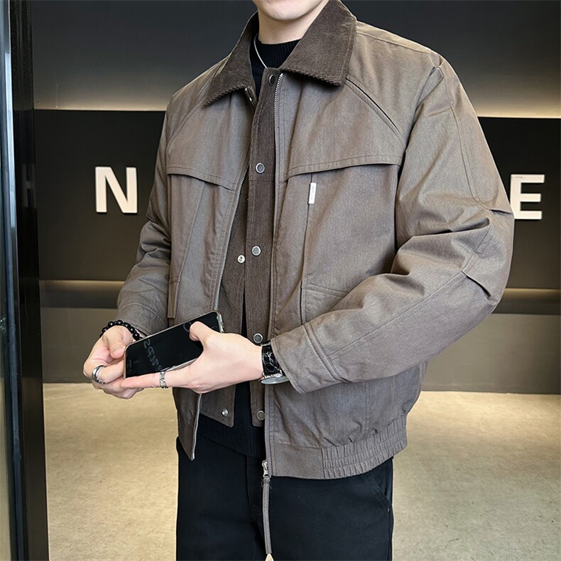 标羽绒服男冬季高品质得物主推外套男士工装羽绒袄子8679-P235,男装羽绒服,电商D327
