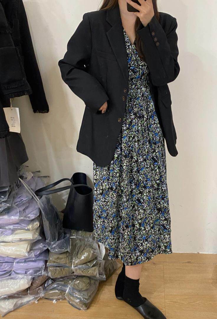 春季补单花色连衣裙，女装连衣裙，唇蔻