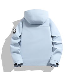 户外冲锋衣三合一可拆卸登山防寒服外套男XS6199-P80/三合一P110，男装夹克，星座509