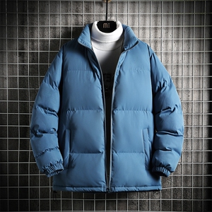 潮流棉服棉袄子男士立领棉衣男加厚冬季A266-P03-P35特批黑色P35图片