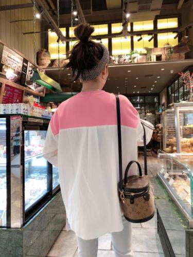 彩色假两件超赞，女装，一杭