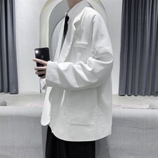 现货秋冬男款宽松帅气百搭潮流港风灯芯绒西装西服外套DM09-P65，男装西服套装，电商D321-1