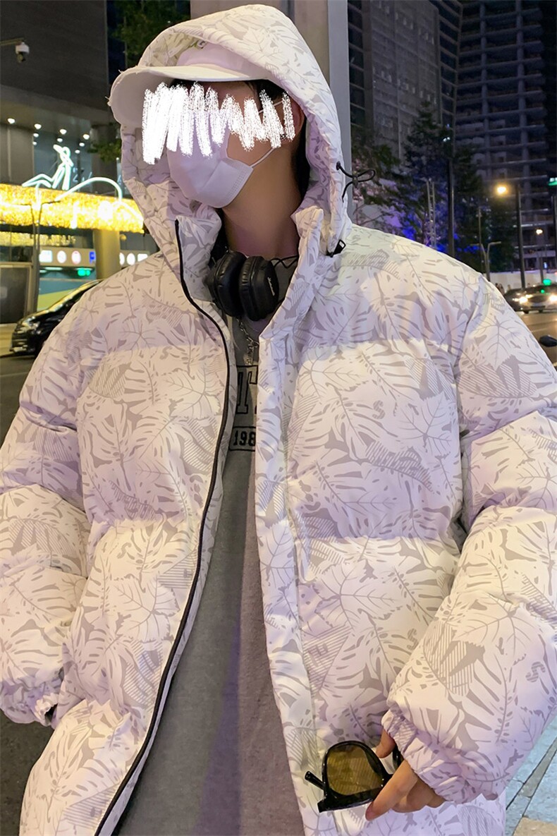 港风棉衣男冬季加厚大码潮流百搭冬装面包棉服棉袄外套MY2358-P75,男装棉衣,星座717