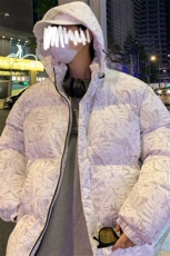 港风棉衣男冬季加厚大码潮流百搭冬装面包棉服棉袄外套MY2358-P75，男装棉衣，星座717