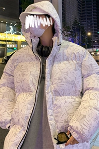 港风棉衣男冬季加厚大码潮流百搭冬装面包棉服棉袄外套MY2358-P75图片