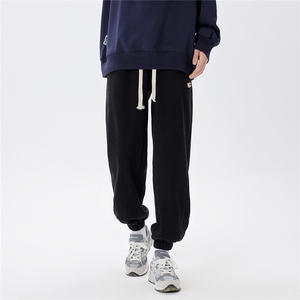 冬季休闲裤男加绒银狐绒D329-QM549-P65控88图片
