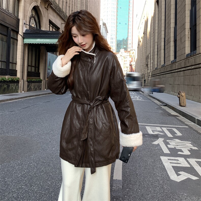 新品5613-P225-K345-羊羔毛皮衣,女装皮衣,2C275