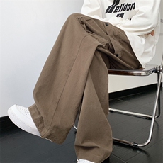 工装裤男春秋美式vibe潮牌松紧腰大码直筒裤子XZ514-2-K1557-P63，男装工装外套，星座514-2(原B239)