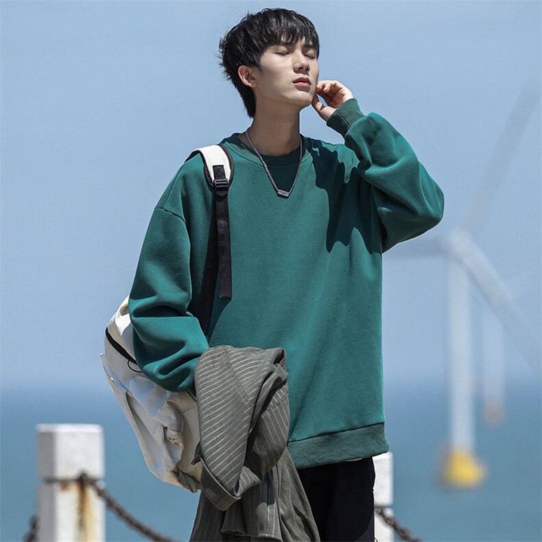 秋季新款男百搭cityboy风圆领卫衣VE2004-P40控68,男装卫衣,星座717