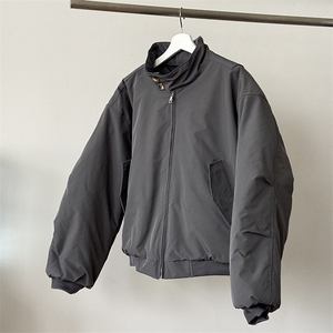 实体二批品质 机车领bomber棉服 MY640P115图片