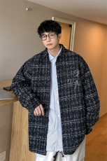 1小香风大码M-5XL面料：聚酯纤维潮长袖衬衣CCS8019P45控68，男装衬衫，星座226-2