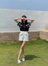 黑白小众设计感套装，女装职业装，GN