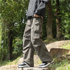 秋季户外机能冲锋裤登山裤山系工装裤男士防水伞兵裤K7420-P43，男装休闲裤，星座512-3