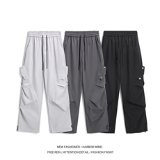 2025秋季新款户外机能褶皱宽松伞兵冲锋裤B315-K24308-特p35控68，男装休闲裤，电商B315