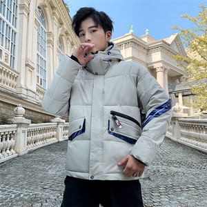 714-3-7802冬季男19棉衣潮加厚棉袄短款图片