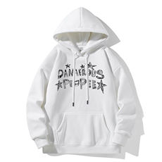 抖音得物高品质印花连帽卫衣秋冬装美式宽松连帽纯色卫衣ADL100，男装卫衣，电商A443