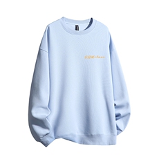 得物供货、复合重磅420克现货圆领卫衣宽松HD019-1-HMY380-P35，男装卫衣，电商019-1