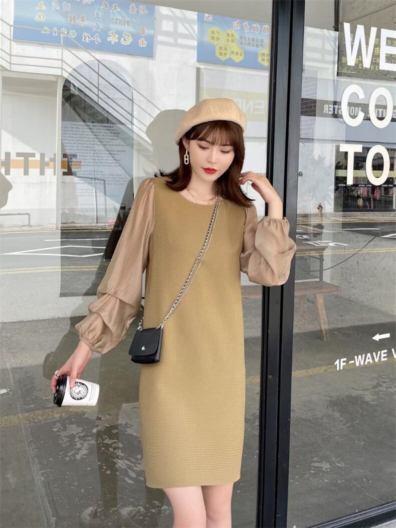 【现货】带包包宽松连衣裙，女装连衣裙，芷炫