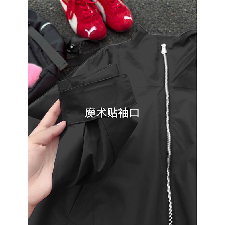 高街时髦个性款上衣日系情侣款潮流简约复古夹克HY803TP60,男装夹克,电商A102B