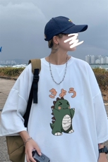 Q11037-P30春夏季七分袖t恤男大码五分袖男短袖中袖，男装T恤，电商A040