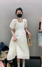 2023夏季新款时尚休闲宽松温柔甜美连衣裙，女装连衣裙，L·H·X