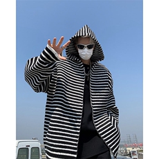 秋冬新款休闲开衫毛衣男宽松百搭针织外套MY09173-P58，男装针织衫/毛衣，星座308B-2