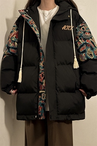 XZ102B-1潮风外套男女同款新款棉衣XZ102B-1-M8006P125图片