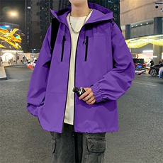 2026年春季新款男女同款户外潮流时尚运动夹克外套HS8805-P65，男装夹克，星座1206（原A206）