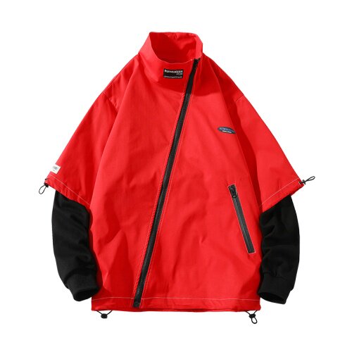 7XL-M加肥加大码立领夹克外套男2023秋季新款斜门襟工装上衣控98,男装夹克,钱塘717(原712)