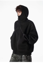 加绒卫衣男宽松外套A130-P62，女装短外套，电商D312