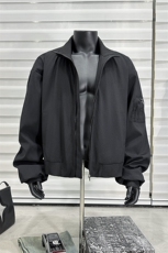 男装2026春季飞行服夹克春装大码cleanfit宽松拉链外套S381-特88，男装夹克，电商A233-1