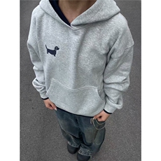 潮牌男春秋卫衣男士连帽上衣潮流宽松百搭外套WY1085-P56，女装短外套，星座208-5