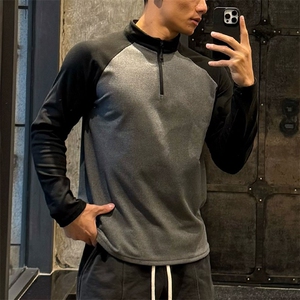 半高领德绒可外穿打底衫男款内搭加绒卫衣高级感秋冬T170-P35图片