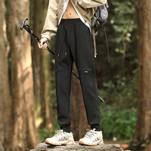 抖音 春秋季户外冲锋裤男女休闲裤防风防水裤徒步登山软壳裤图片