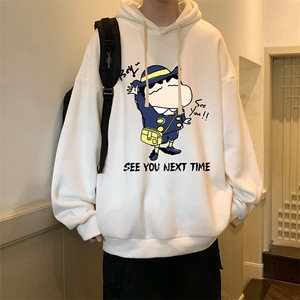 纯棉连帽卫衣男大码运动帽衫宽松薄WY2240-P35 加绒款-P40图片