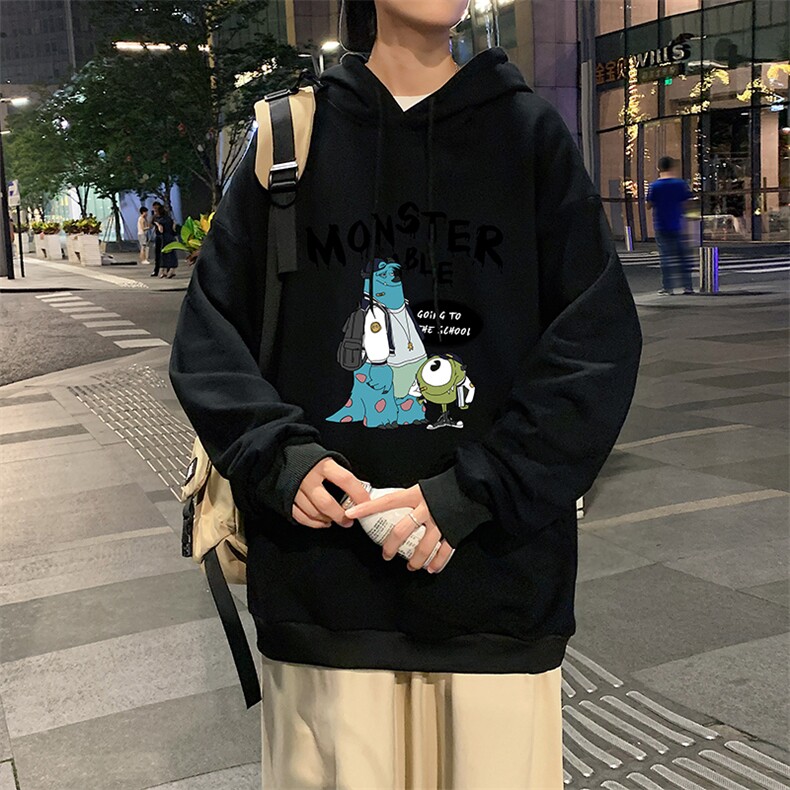 WY2074-P35加绒款-P40纯棉连帽卫衣男大码运动帽衫宽松薄外套男,男装卫衣,电商A040