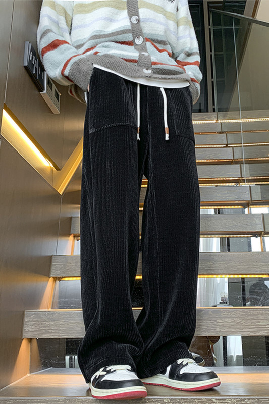 新款灯芯绒工装休闲裤长裤M~5XLXZ604-KG63-P50控68,男装工装外套,星座604