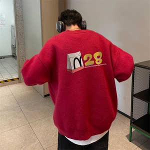 高质量！秋冬季半高领毛衣男士加绒加厚线衣男针织衫男MY180-P45图片