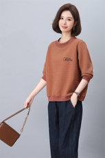 时尚宽松长袖卫衣女秋装新款韩版百搭显瘦休闲上衣学生外套潮，女装卫衣/绒衫，悦见她