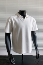 现货主推POLO衫夏季短袖翻领半袖上衣cleanfit正肩t恤衫S419特28，男装T恤，电商A233-1