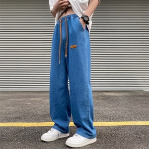 美式牛仔裤男春秋新款休闲直筒裤N002P38图片