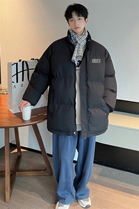 已注册港风宽松抖音直播高品质面包服羽绒棉男外套棉衣M1062特P75图片