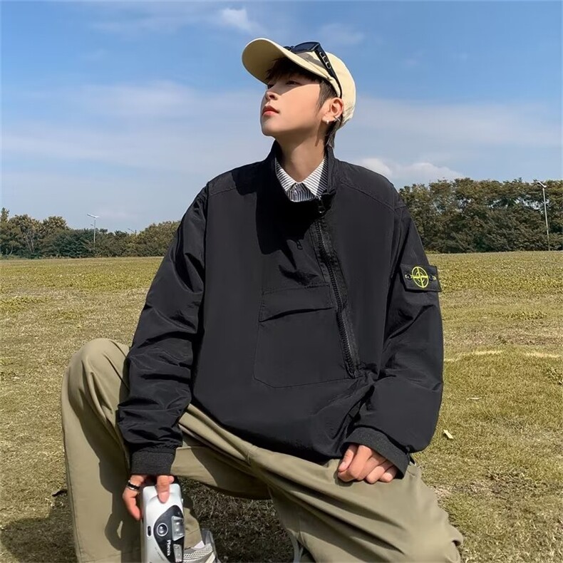 男秋季2023新款长袖夹克外套XW11P45,男装夹克,星座1116-2