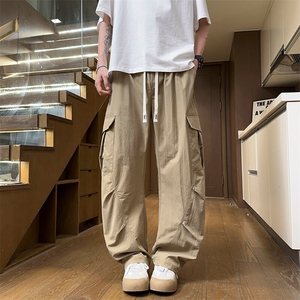 2025新款工装痞帅铆钉美式高街青少年潮牌男裤XZ301b-2-CK721TP40图片