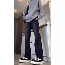 男美式高街微喇牛仔裤男高个子直筒裤潮513ACK2776P32，男装牛仔裤，星座513A