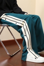 新款男冬季百搭条纹直筒港风休闲裤GD8510-P50控78，男装休闲裤，星座717